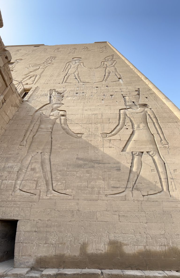 Grabado - Templo de Edfu