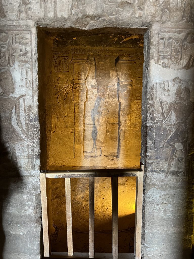 Interior - Templo Nefertari