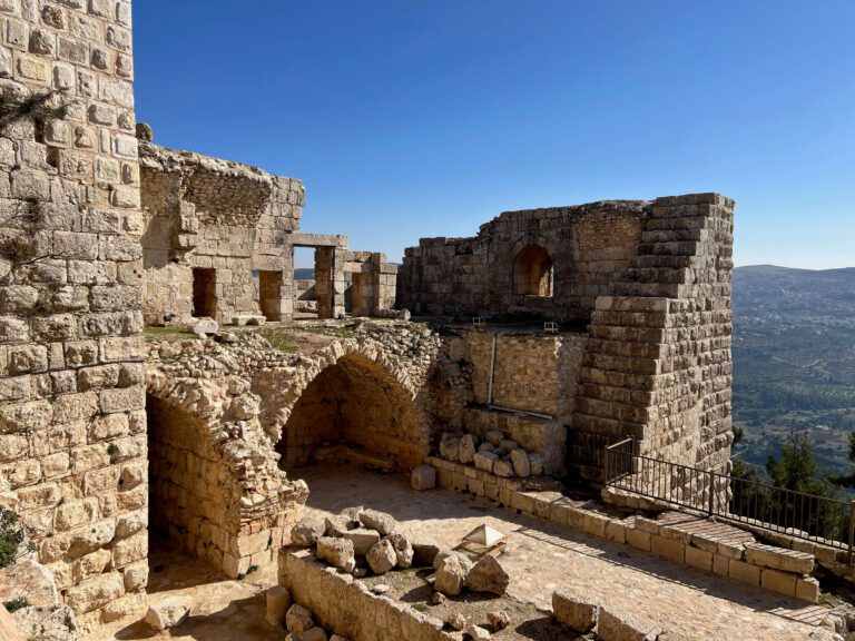 Parte superior Castillo Ajlun