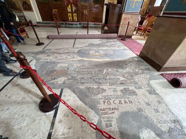 Mosaicos mapa - Madaba
