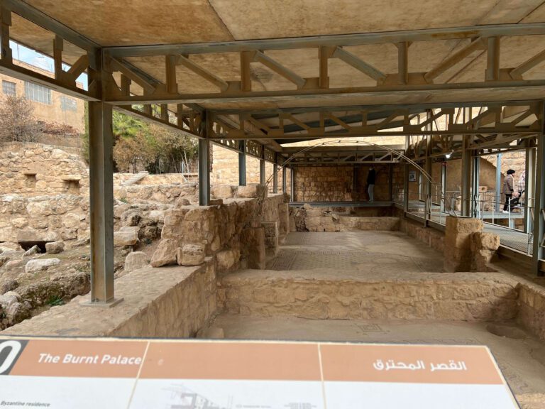 Palacio quemado - Madaba