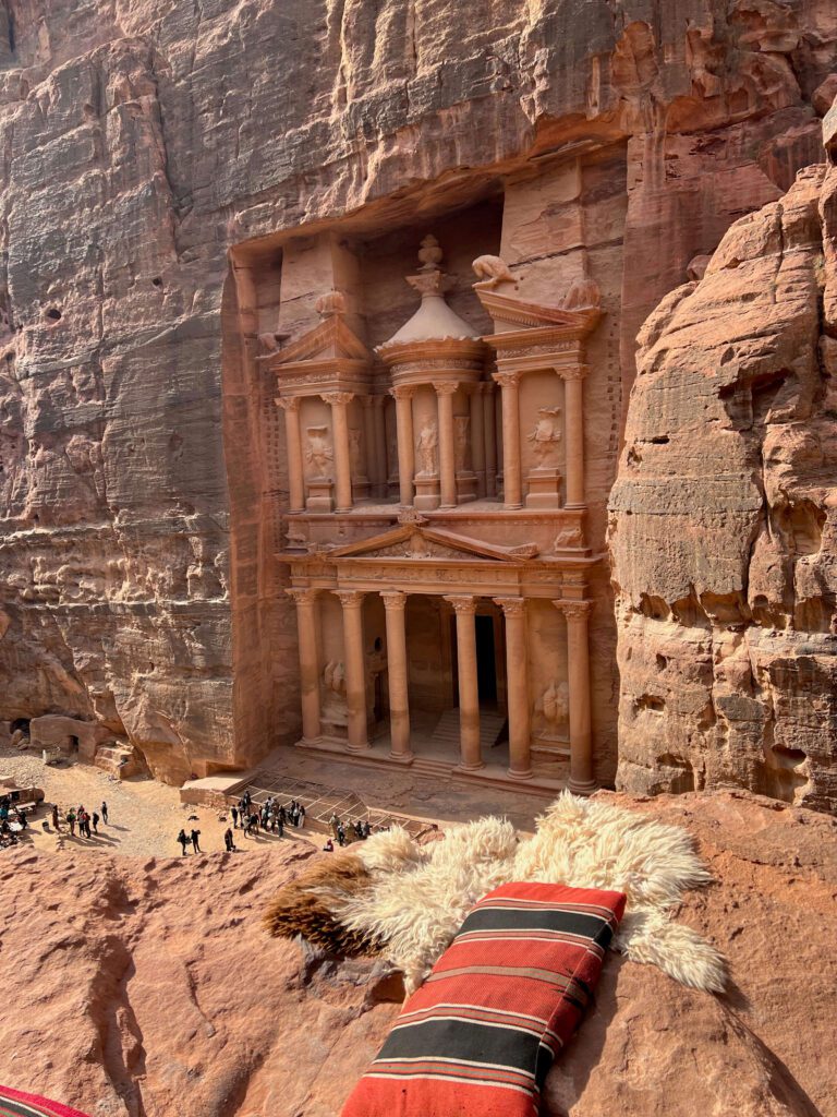 El Tesoro desde un mirador - Petra