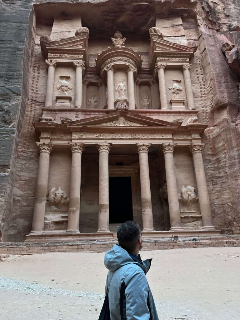 El Tesoro atardeciendo - Petra
