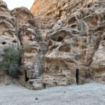 Cisterna tallada en roca - Little Petra