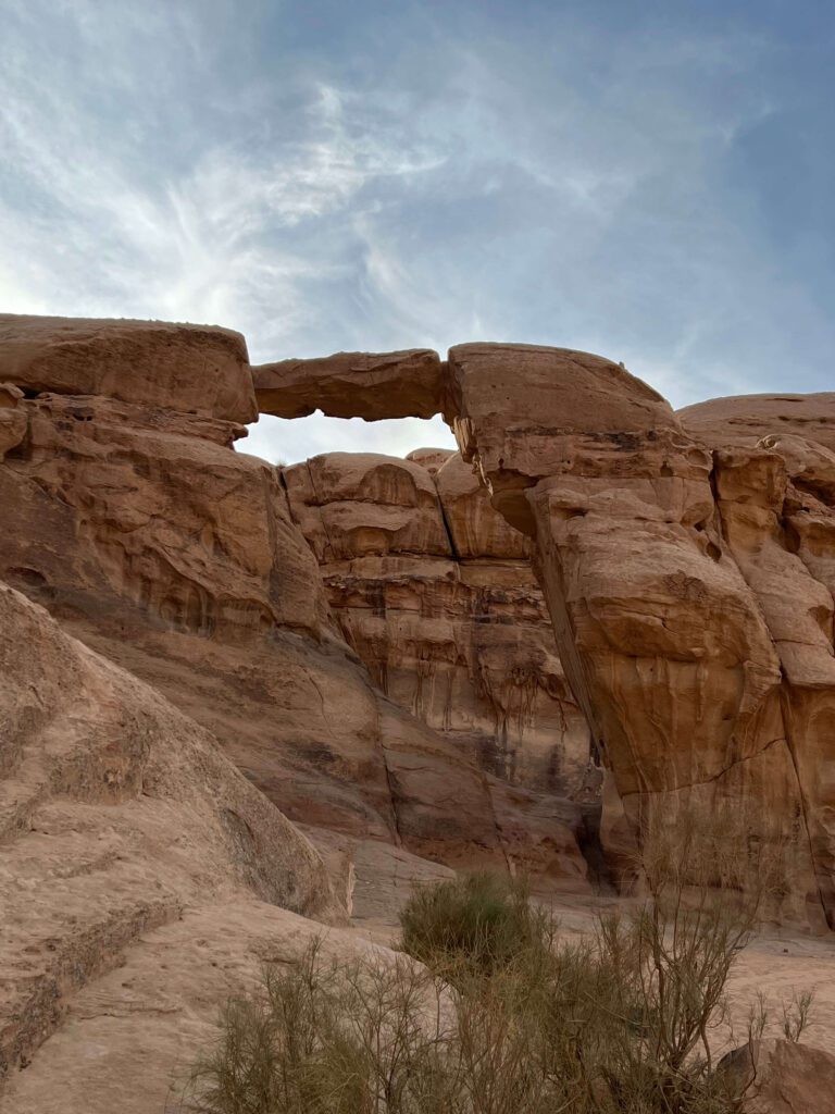 Puente de roca de Umm Fruth - Wadi Rum