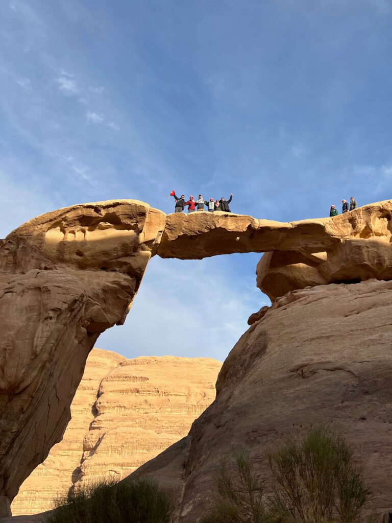 Puente de roca de Umm Fruth - Wadi Rum