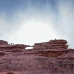Puente junto campamento - Wadi Rum