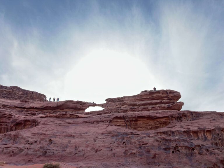Puente junto campamento - Wadi Rum