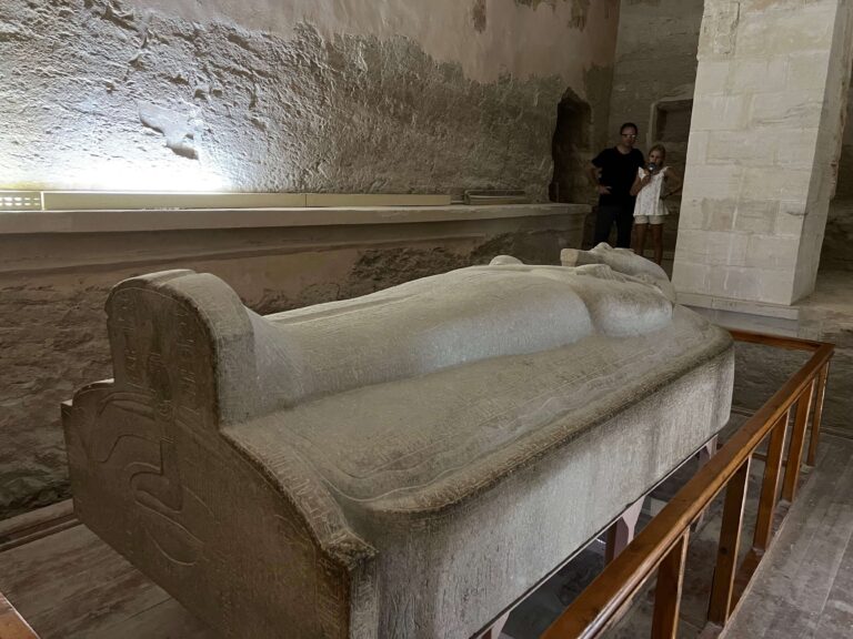 Sarcófago tumba Merenptah - Valle de los Reyes
