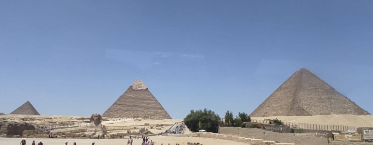 Panorámica Pirámides - Giza