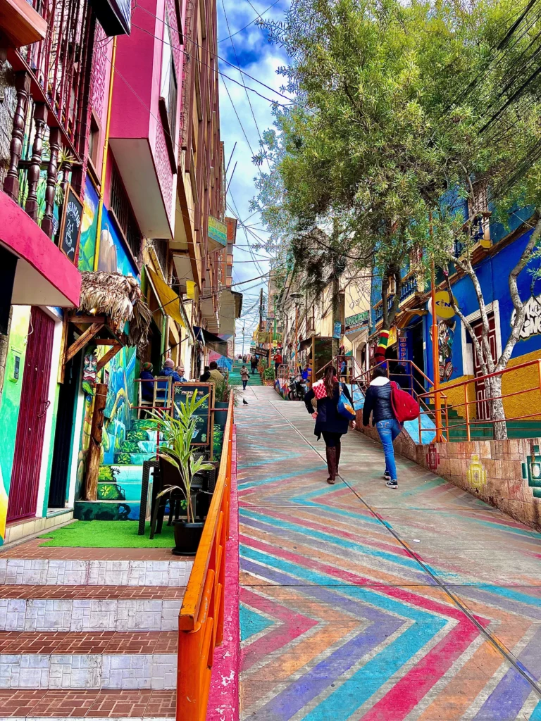Calle colores - La Paz