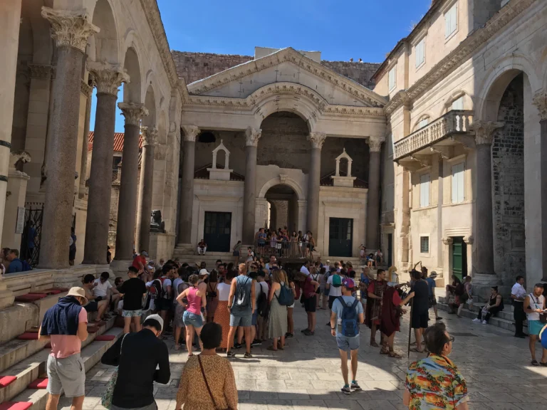 Peristilio Palacio Diocleciano - Split