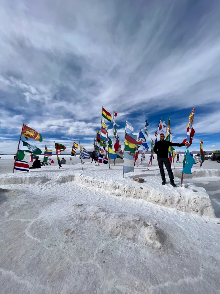 Banderas - Salar de Uyuni