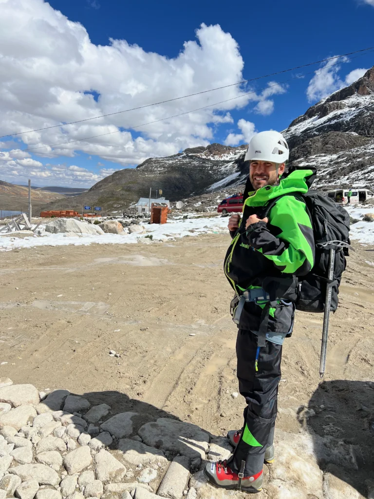 Equipo escalada - Huayna Potosí