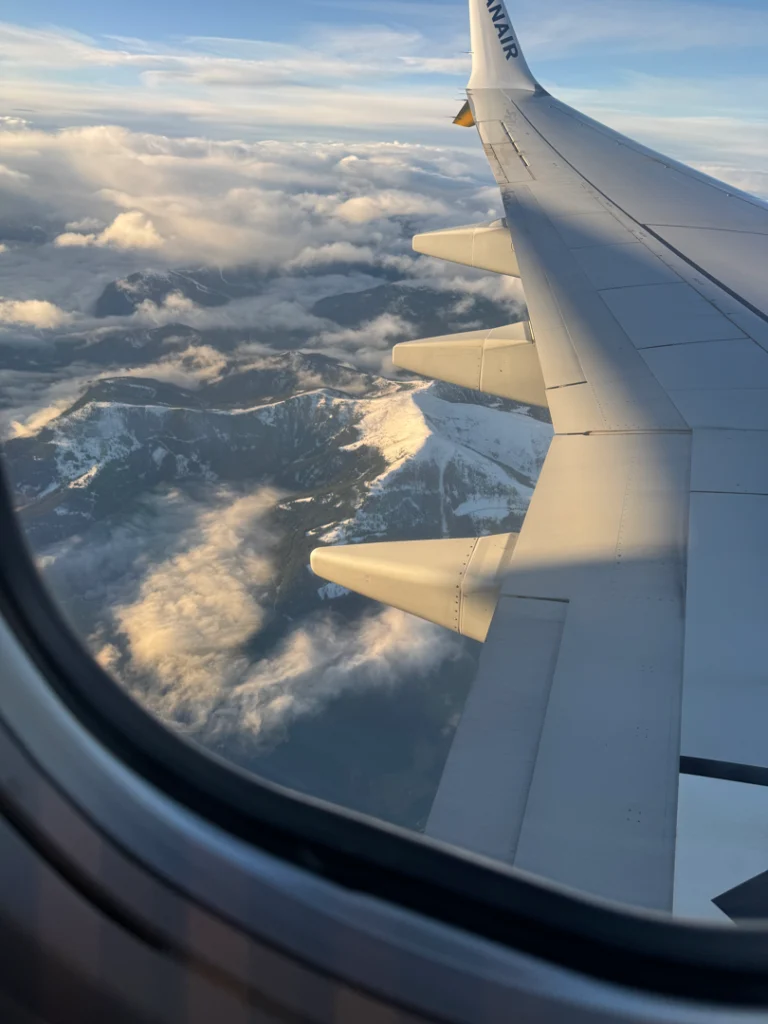 Montañas avión